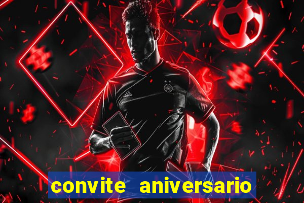 convite aniversario infantil futebol